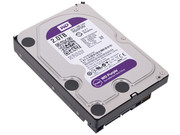 Жесткий диск WD Purple WD20PURX, 2Тб, HDD, SATA III, 3.5"