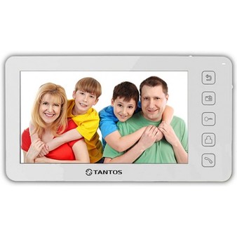 Prime Vizit (белый) Tantos Видеодомофон 7", сенсорные кнопки, джойстик