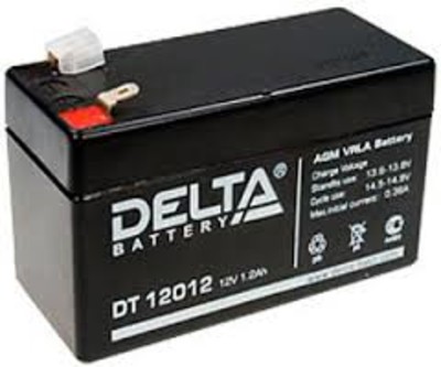 Аккумулятор Delta DT 12012, 12В, 1,2 А*ч