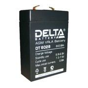 Аккумулятор Delta DT 6028 (6В, 2,8А)