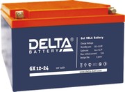 Аккумулятор Delta GX 12-24 (12В, 24А)