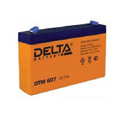 Аккумулятор Delta DTM 607 (6В, 7А)