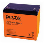 Аккумулятор Delta DTM 1255 L (12В, 55А)