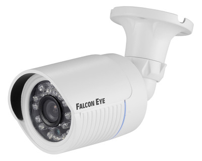 Уличная цилиндрическая цветная гибридная AHD видеокамера(AHD, CVI, TVI, CVBS) Falcon Eye FE-IB720MHD/20M(3.6), 1Mp, Ик