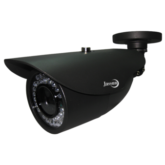 JSH-X200IR (2.8mm) темно-серая Jassun Уличная цилиндрическая мультиформатная MHD (AHD/ TVI/ CVI/ CVBS) видеокамера, объектив 2.8мм, 2Мп, Ик