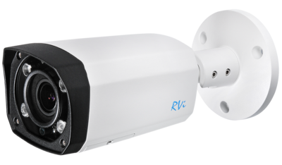 RVi-HDC421 (2.7-12 мм) Уличная цилиндрическая мультиформатная MHD (AHD/ TVI/ CVI/ CVBS) видеокамера, объектив 2.7-12мм, 2Mp, Ик