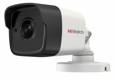DS-T300 (3.6 mm) HiWatch Уличная цилиндрическая HD-TVI видеокамера, объектив 3.6мм, 3Мп, Ик