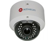 Купольная антивандальная IP-видеокамера ActiveCam AC-D3123VIR2 (2.8-12мм), ИК, PoE, 2Мп