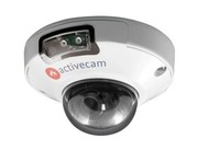 Купольная антивандальная IP-видеокамера ActiveCam AC-D4101IR1 (2.8мм), ИК, PoE, 1Мп
