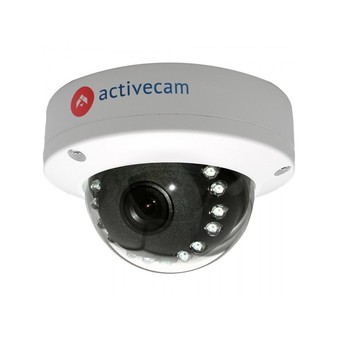 Купольная антивандальная IP-видеокамера ActiveCam AC-D3121IR1 (2.8мм), ИК, PoE, 2Мп