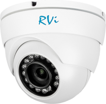 Купольная антивандальная HD-CVI видеокамера RVi-HDC311VB-C (3.6 мм), ИК