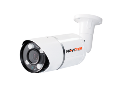 Уличная цилиндрическая IP камера NOVICAM IP N19WX (2.8-12mm), ИК, 1мп