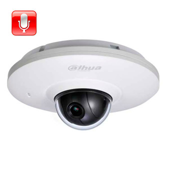 Уличная антивандальная купольная Fisheye IP-видеокамера Dahua DH-IPC-EB5400P (1,18мм), ИК, 4Мп, Poe