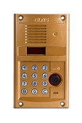 Блок вызова ELTIS DP300-RD24 золотистый металлик,200 абонентов, RF