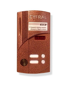 Блок вызова CYFRAL M-2M/P на 2 абонента