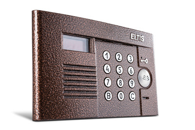 Блок вызова ELTIS DP400-TDC16 бронза-антик, 100 абонентов, TM
