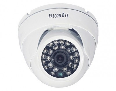 Уличная антивандальная купольная AHD видеокамера Falcon Eye FE-ID720AHD/20M-2,8 (2.8mm), 1Мп, Ик