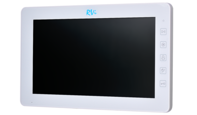 RVi-VD10-21M (белый) Видеодомофон 10,1" TFT LCD 16:9, разрешение экрана 1024х600