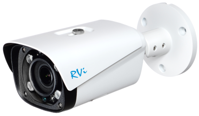 RVi-IPC43L V.2 (2.7-12) RVi Уличная цилиндрическая IP видеокамера, обьектив 2.7-12мм, 3Mp, Ик, Poe, поддержка карт памяти до128 Гб
