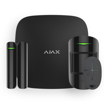 StarterKit black Ajax Комплект беспроводной смарт-сигнализации