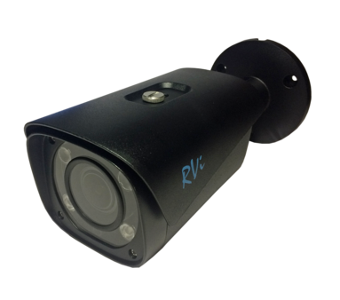 RVi-HDC421 (2.7-13.5) black Уличная цилиндрическая мультиформатная MHD (AHD/ TVI/ CVI/ CVBS) видеокамера, объектив 2.7-13.5мм, 2Мп, Ик