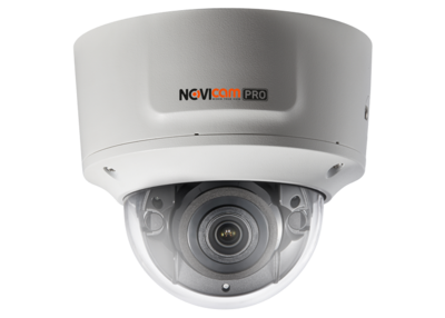 NOVIcam PRO NC88VP Антивандальная купольная IP видеокамера (моторизированный 2.8-12 мм) , ИК, 8Mp, poe,Тревожный вход и выход, Слот Micro SD