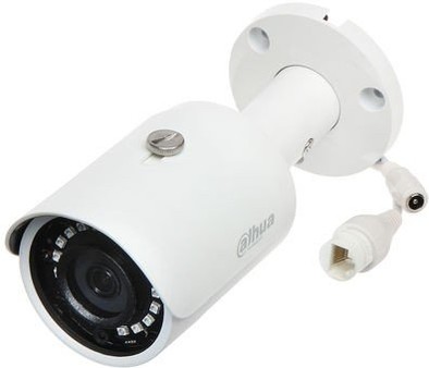 DH-IPC-HFW1431SP-0280B Dahua Уличная цилиндрическая IP-видеокамера (2,8мм), ИК, 4Мп, Poe