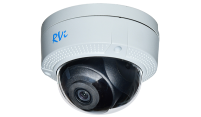 RVi-2NCD2044 (6) RVi Купольная антивандальная IP видеокамера, 2Mp, Ик, Poe, Поддержка карт MicroSD, Аудио вход/выход, Тревожные входы/выходы