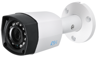 RVI-HDC421 (6) Уличная цилиндрическая мультиформатная MHD (AHD/ TVI/ CVI/ CVBS) видеокамера, объектив 6мм, 2Мп, Ик