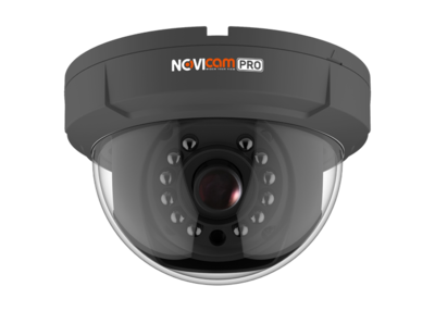 NOVIcam PRO FC11 Black Купольная внутренняя MHD мультиформатная (AHD/CVI/CVBS/TVI) видеокамера, объектив 2.8 мм, Ик, 1.3Мп