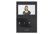 SQ-04 Black Slinex Видеодомофон цветной 4.3" с сенсорным управлением