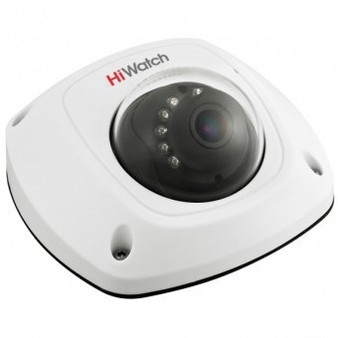 DS-T251 (6 mm) HiWatch Купольная внутренняя HD-TVI видеокамера, объектив 6мм, 2Mp, Ик, встроенный микрофон