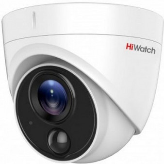 DS-T213 (2.8 mm) HiWatch Уличная купольная HD-TVI видеокамера, объектив 2.8мм, 2Мп, Ик