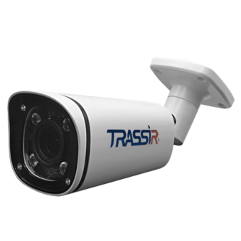 TR-D2124WDZIR6 (5-50мм) TRASSIR Уличная цилиндрическая IP-видеокамера, ИК, 2 Мп, poe, тревожные вх.вых, двусторонний аудиоканал (встроенный микрофон + лин. вх/вых), слот USB