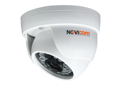 AC21 NOVICAM Внутренняя купольная AHD видеокамера, объектив (2.8 мм), Ик, 2Мп