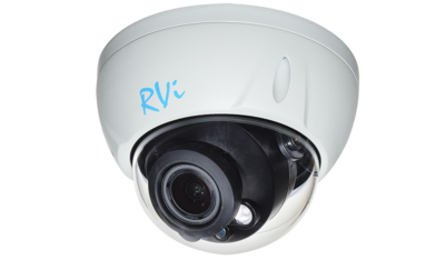 RVi-1NCD2065 (2.7-13.5) white RVi Купольная антивандальная IP видеокамера, 2Мп, Ик, Poe, Поддержка карт MicroSD