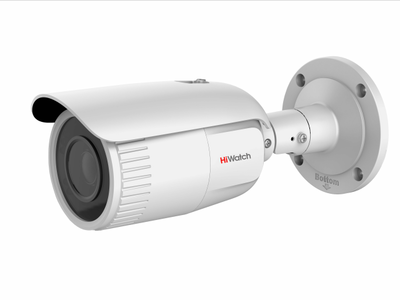 DS-I456 (2.8-12 mm) HiWatch Уличная цилиндрическая IP камера, ИК, POE, 4Мп, слот microSD