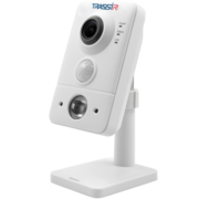TR-D7141IR1 (1.4mm) TRASSIR Фиксированная IP камера, ИК, 4Мп, встроенный микрофон, Micro SD, PoE