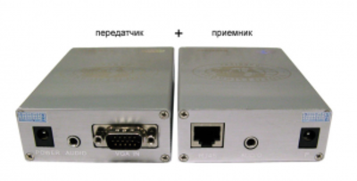 TA-V/1+RA-V/1 OSNOVO Комплект (передатчик+приёмник) VGA и аудиосигнала