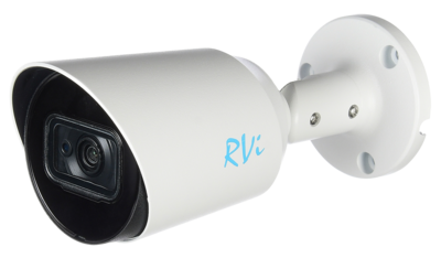 RVi-1ACT402 (6.0) white Уличная цилиндрическая мультиформатная MHD (AHD/ TVI/ CVI/ CVBS) видеокамера, 4Мп, Ик