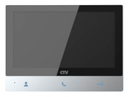 CTV-M4701AHD черный Цветной монитор видеодомофона 7" с поддержкой разрешения Full HD с сенсорным управлением и детектором движения