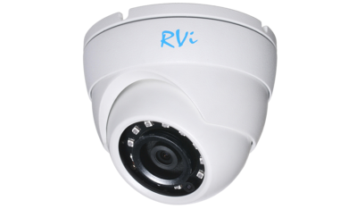 RVi-1NCE4140 (2.8) white Уличная купольная IP видеокамера, объектив 2.8мм, 4Мп, Ик, POE