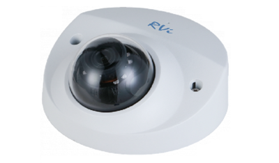 RVi-1NCF4248 (2.8) white Купольная антивандальная IP видеокамера, объектив 2.8мм, 4Мп, Ик, Poe, Встроенный микрофон, Тревожные входы/выходы, MicroSD