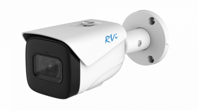 RVi-1NCT5338 (6.0) white Уличная цилиндрическая IP видеокамера, объектив 6мм, 5Мп, Ик, Poe, Встроенный микрофон, MicroSD, Тревожные входы/выходы