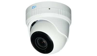 RVi-2NCE2379 (2.8-12) white Купольная антивандальная IP видеокамера, объектив 2.8-12мм, 2Мп, Ик, Poe, MicroSD, Тревожные входы/выходы