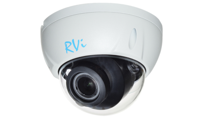 RVi-1NCD4349 (2.7-13.5) white Купольная антивандальная IP видеокамера, объектив 2.7-13.5мм, 4Мп, Ик, Poe, Тревожные входы/выходы, MicroSD