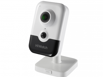 IPC-C082-G2 (4mm) HiWatch Фиксированная IP камера, объектив 4мм, 8Мп, POE, встроенный микрофон, microSD