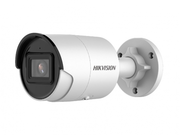 DS-2CD2023G2-IU(4mm) Hikvision Уличная цилиндрическая IP видеокамера, обьектив 4мм, ИК, 2Мп, POE, Слот для microSD, встроенный микрофон