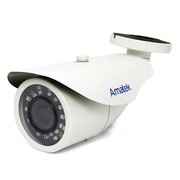 AC-HS204V (2,8-12) Amatek Уличная цилиндрическая мультиформатная MHD (AHD/ TVI/ CVI/ CVBS) видеокамера, объектив 2.8-12мм, 2Мп, Ик
