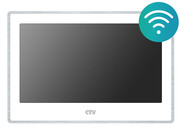 CTV-M5702 белый Монитор  видеодомофона с 7" сенсорным дисплеем, поддержкой формата AHD и записью в Full HD